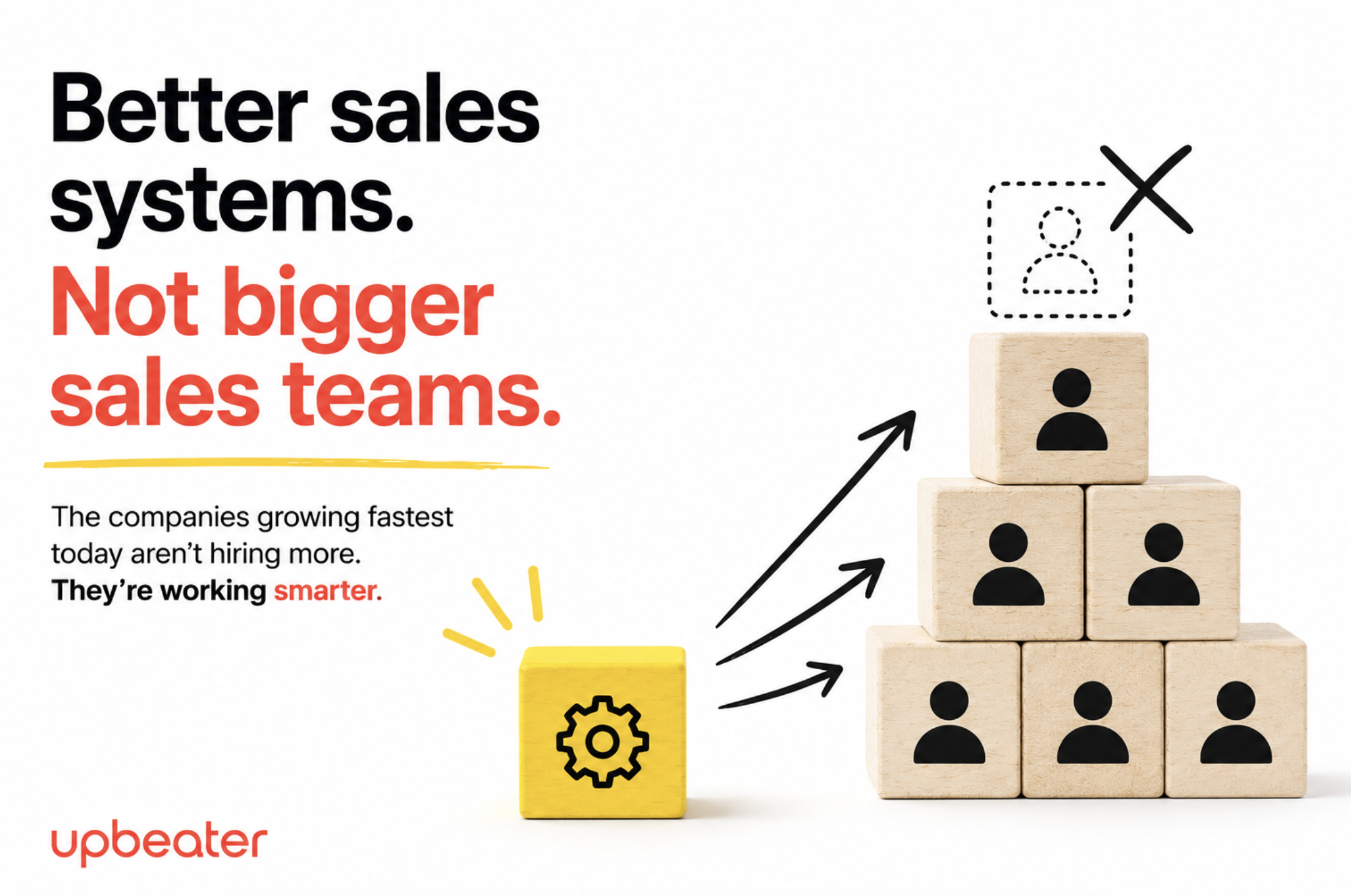 Why Growing Companies Don't Need More Salespeople. They Need Better Sales Systems.
